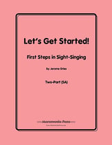 Let's Get Started! Digital File Reproducible PDF cover